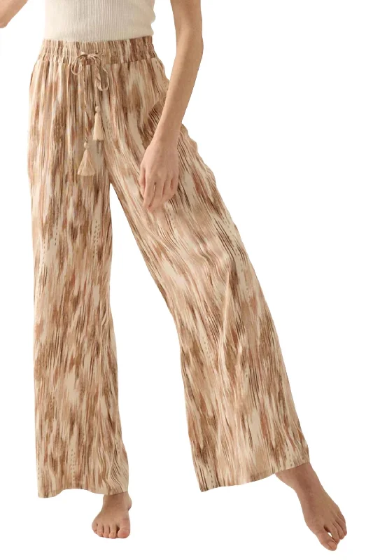 Value Deals Lido Wide Leg Pants In Sand
