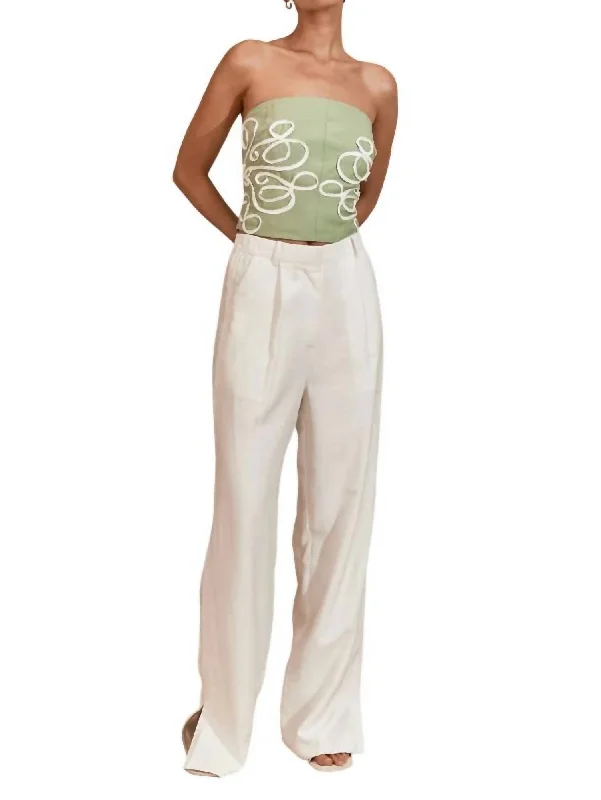 Savings Bonanza Luna Pant In Ivory