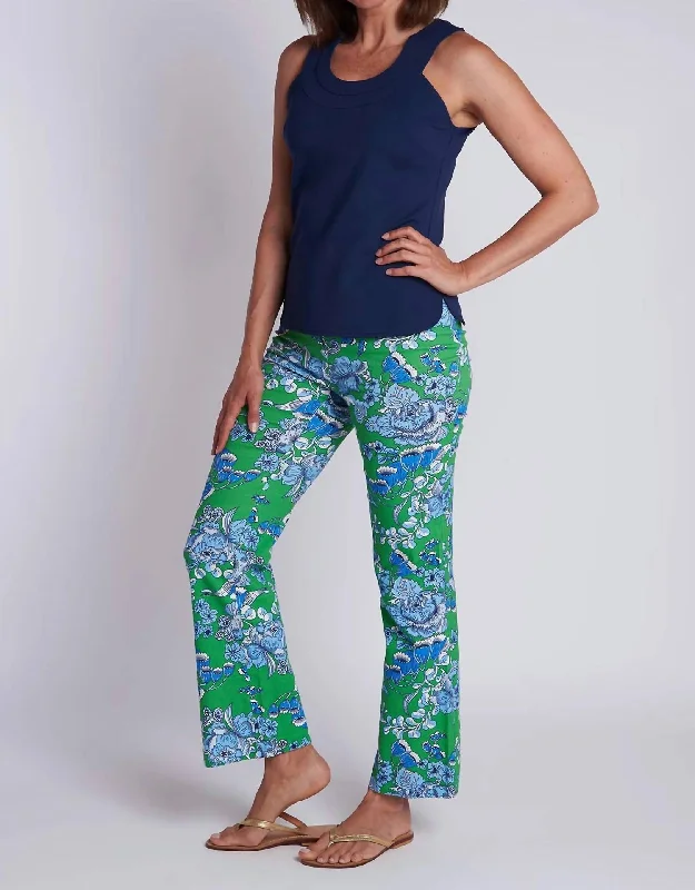 Bonus Savings Meister Linen Pant In Cordelia Green
