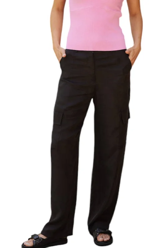Blowout Deals Mella Cargo Pants In Black