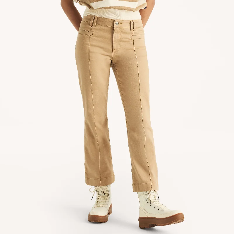 Super Bargain Nautica Womens Sateen Mid-Rise Demi Bootcut Pant