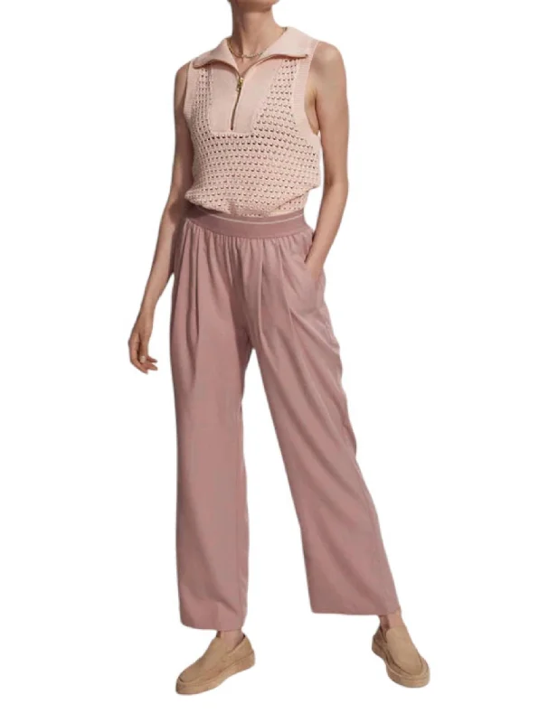 Limited Availability Riggs Loose Fit Pants In Woodrose