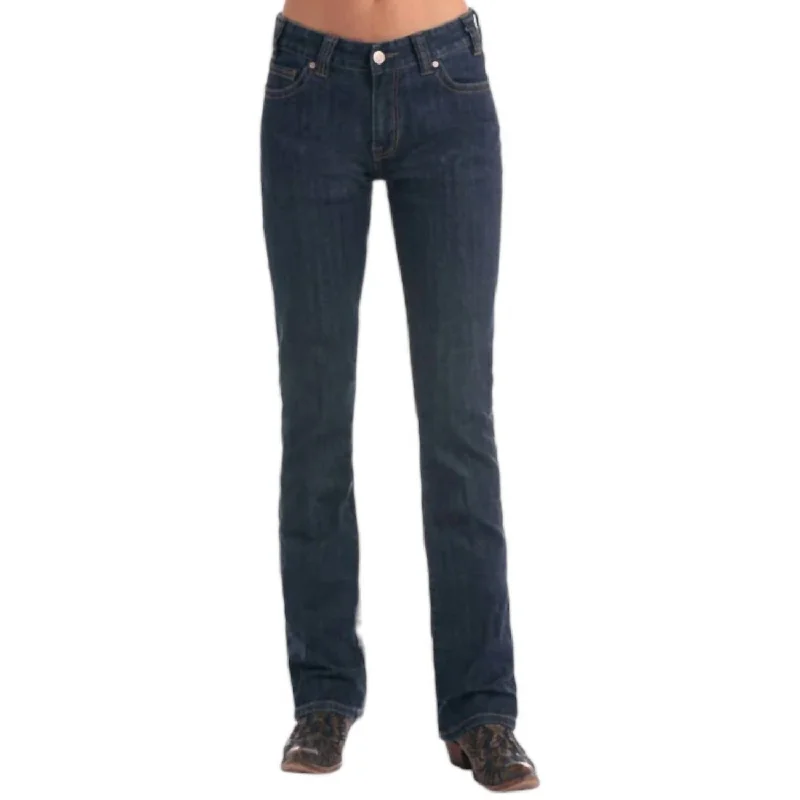 Sale Event Rock & Roll Cowgirl Juniors Boyfriend Jeans In Dark Wash