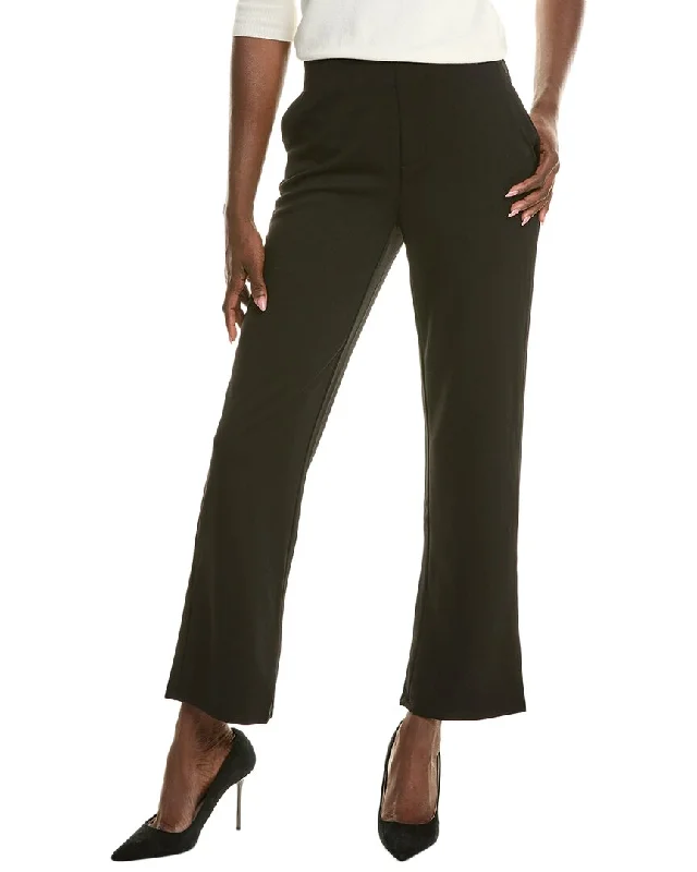 Stock Clearance T Tahari Double Knit Pull On Wide Leg Ankle Ponte