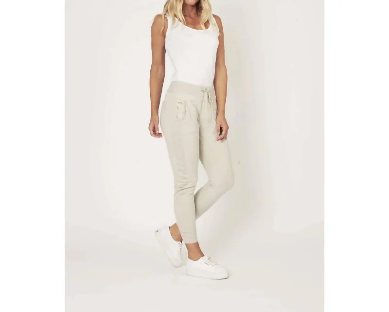 Bargain Bin Ultimate Jogger Pants In Beige