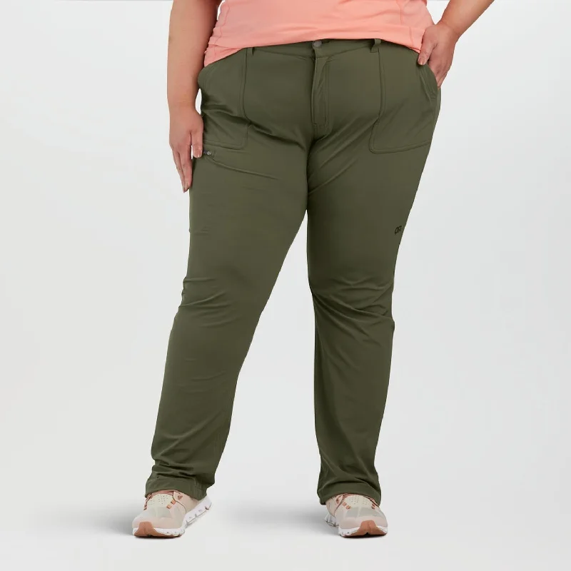 Discount Days Women's Ferrosi Pants - Plus In Fatigue