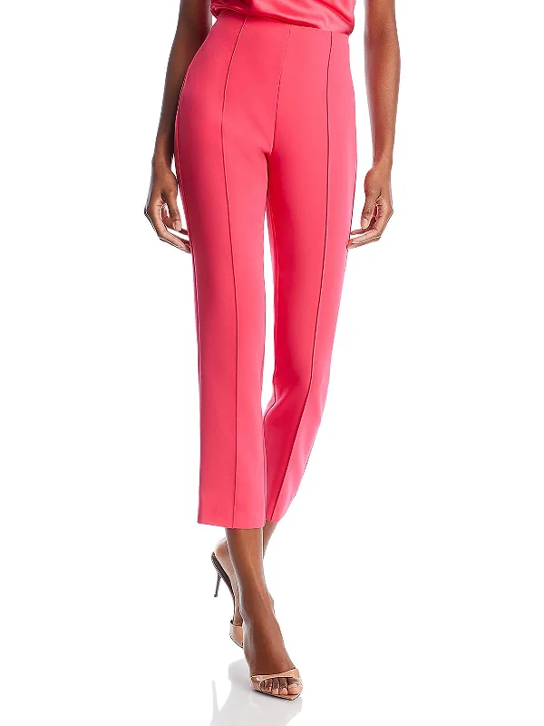 Super Deal Womens High Rise Cropped Cropped Pants