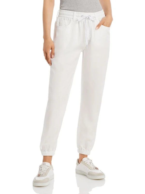 Discount Extravaganza Womens Tencel Drawstring Jogger Pants