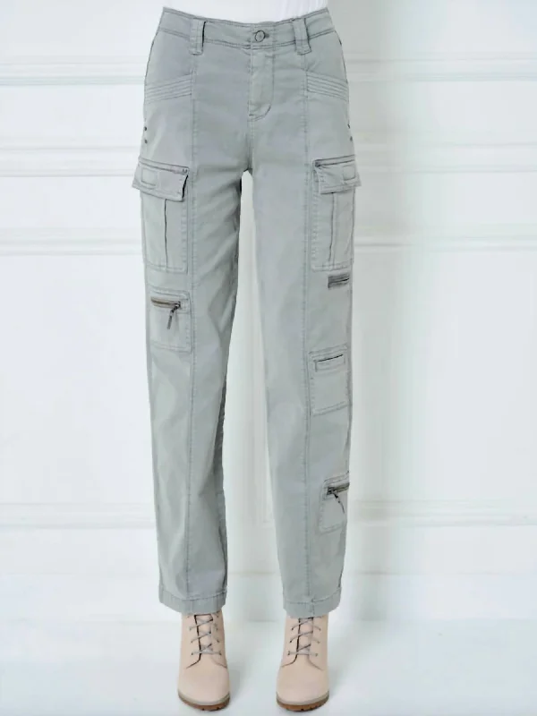 Fantastic Deals Wrenley Stretch Twill Lyocell Cargo Pant In Fossil