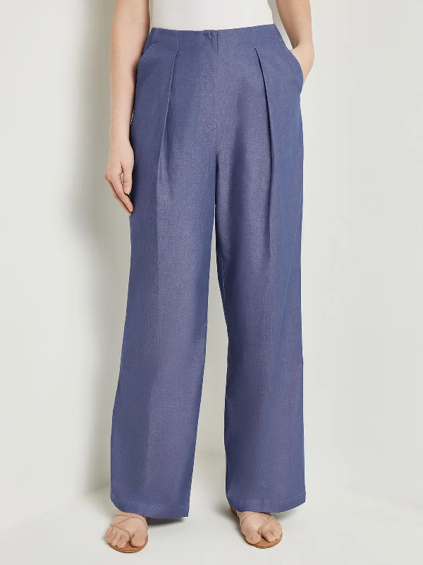 Deal of the Week Zipper Fly Wide Leg Pants