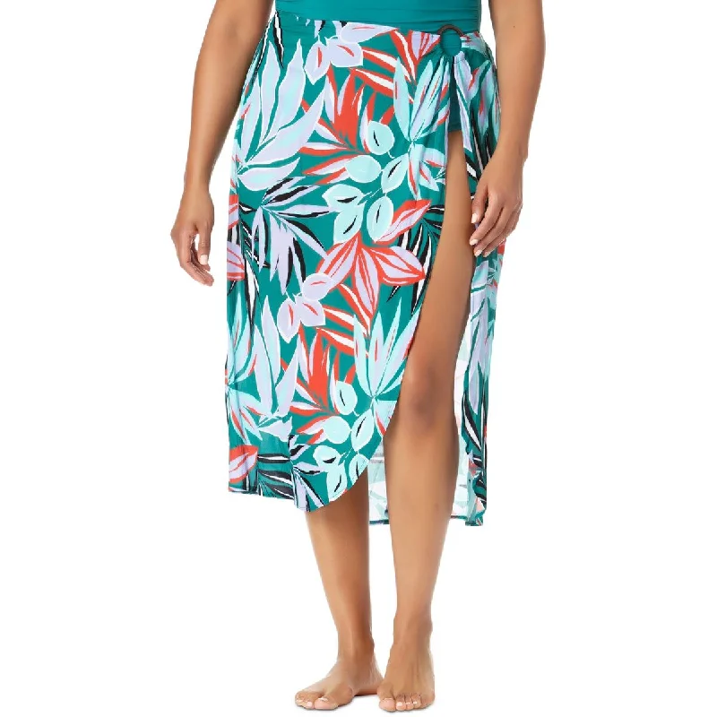 Unmissable Offer Anne Cole Womens Plus Printed Skirt Cover-Up