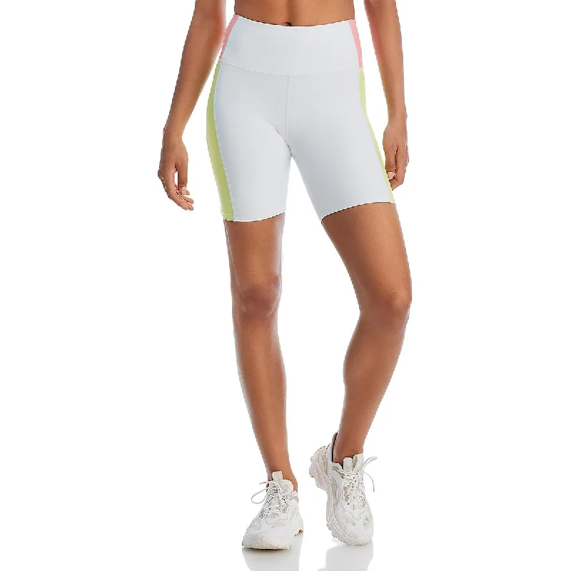 Huge Discounts Aqua Womens Colorblock Contrast Bike Short