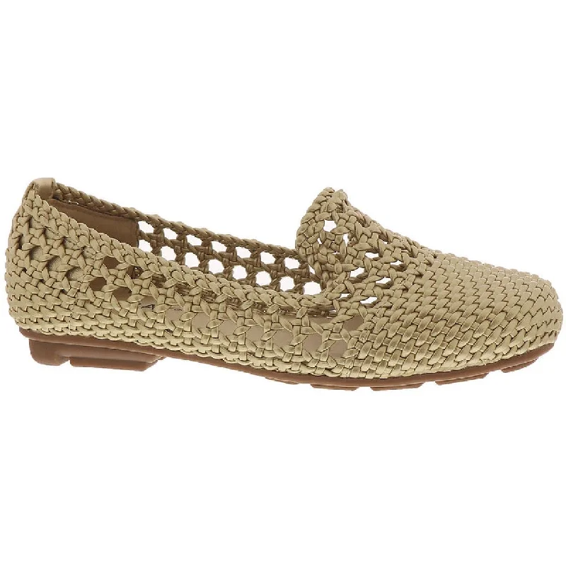Anniversary Sale Array Womens Tori Metallic Woven Smoking Loafers