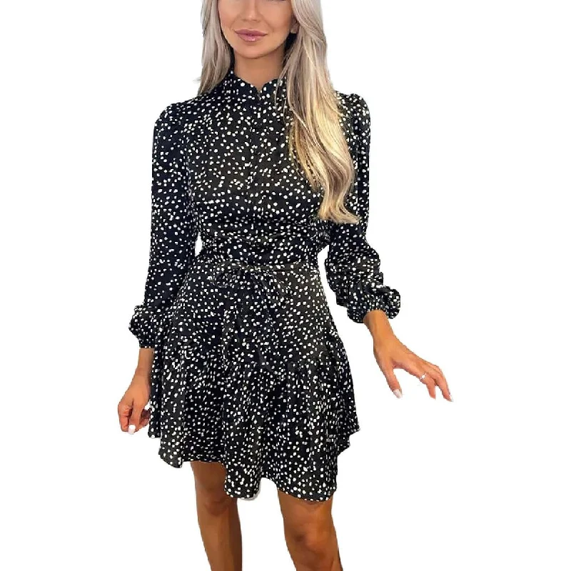 Super Sale Ax Paris Womens Satin Short Mini Dress