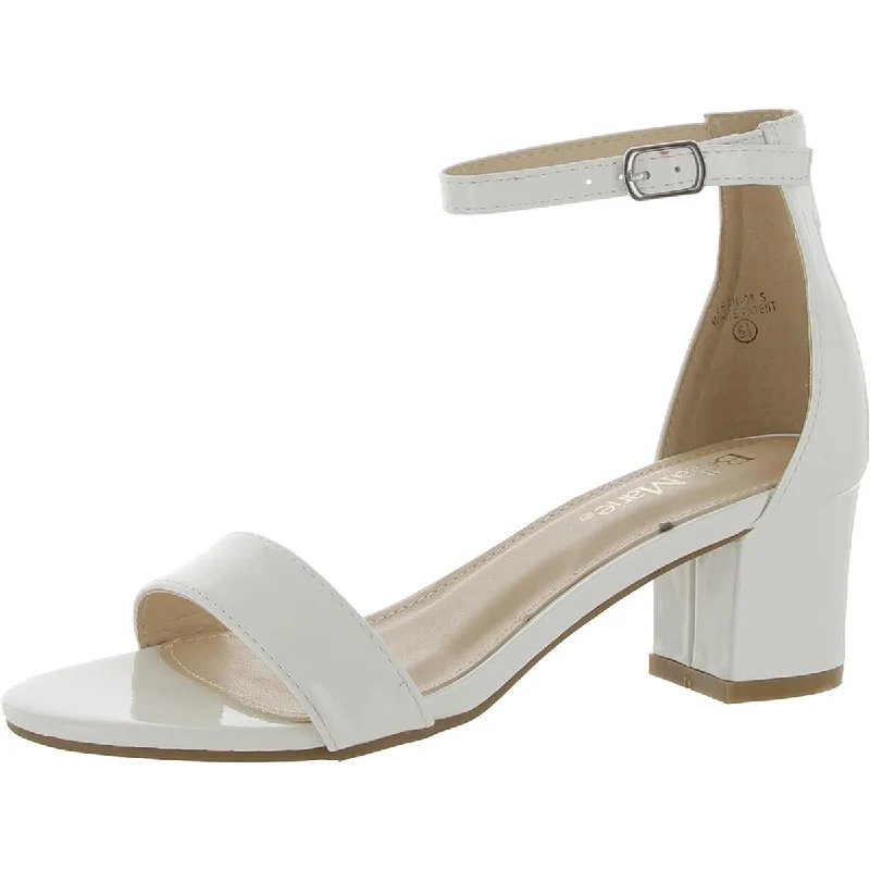 Lowest Prices Bella Marie Womens Jean Buckle Ankle Strap Heels