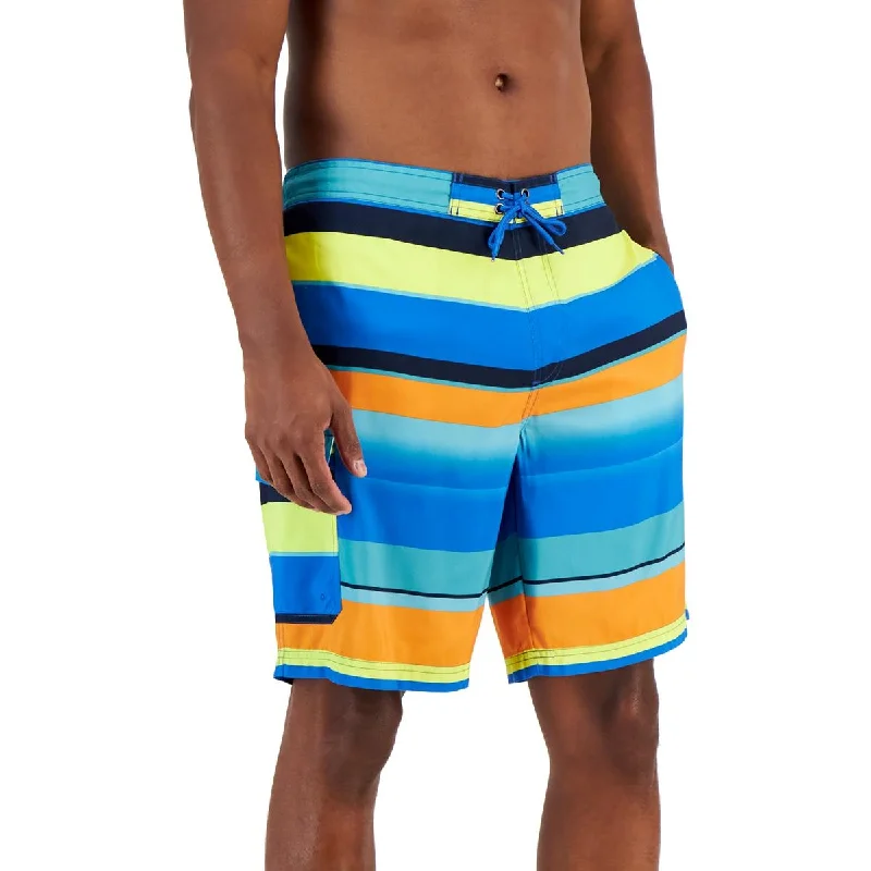 Buy Now Club Room Mens Striped  Swim Trunks