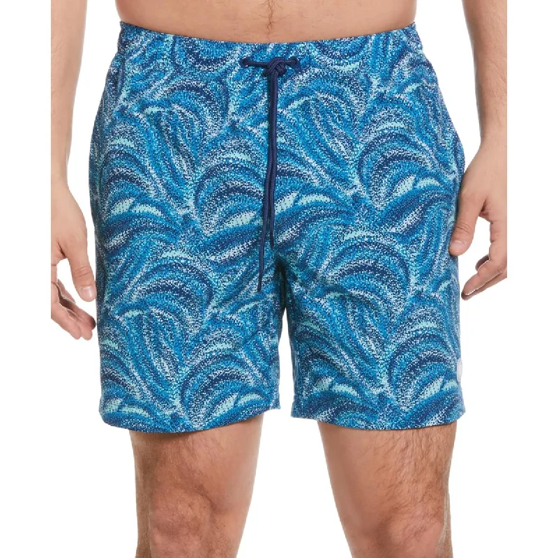 Daily Deals Cubavera Mens Printed  Swim Trunks