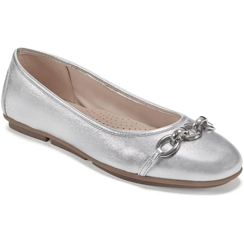 Epic Deals Easy Spirit Womens Brandi Leather Chain Loafers