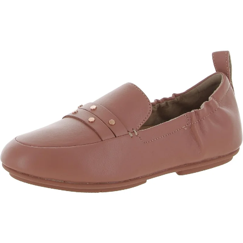 Limited Edition Fitflop Womens Allegro Leather Slip On Loafers