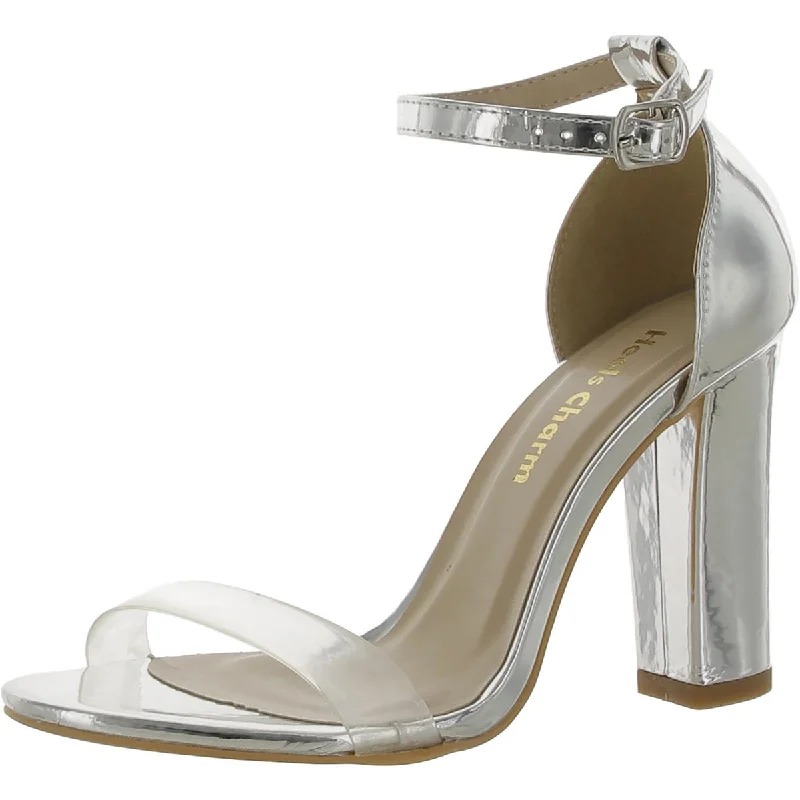 Best Bargains Heels Charm Womens Mirrored Evening Heels
