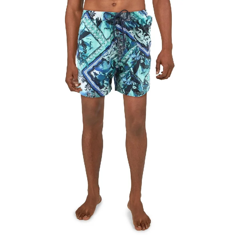 Value Deals INC Mens Floral Drawstring Trunks