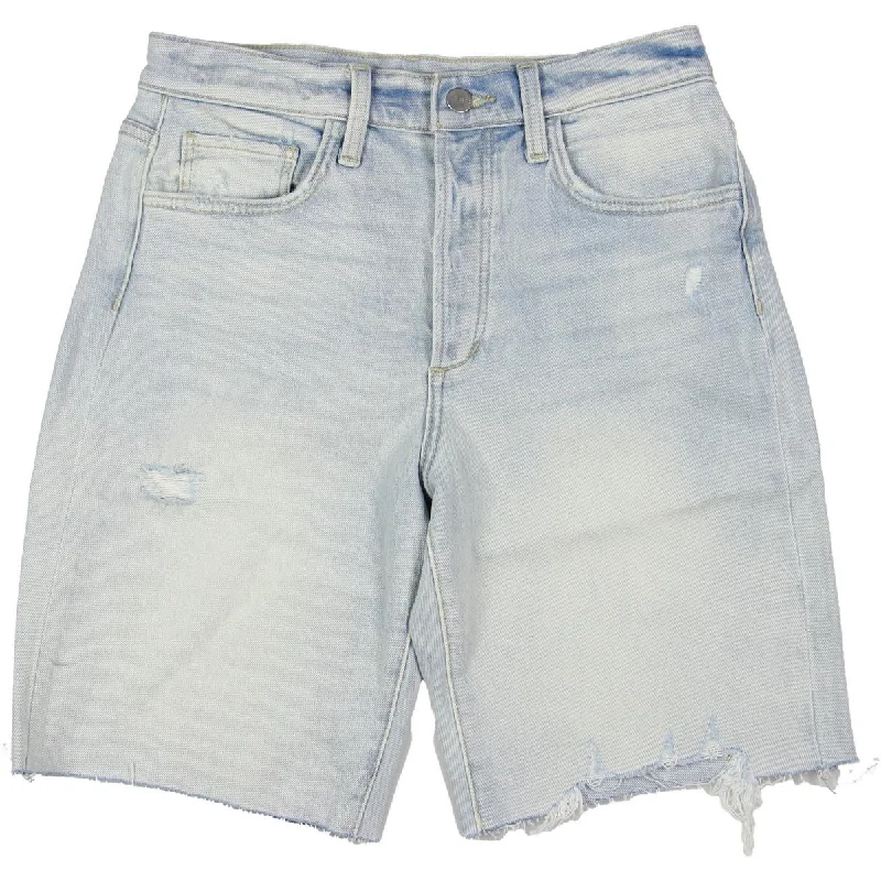 Deep Discounts Joe's Womens High Rise Midi Denim Shorts