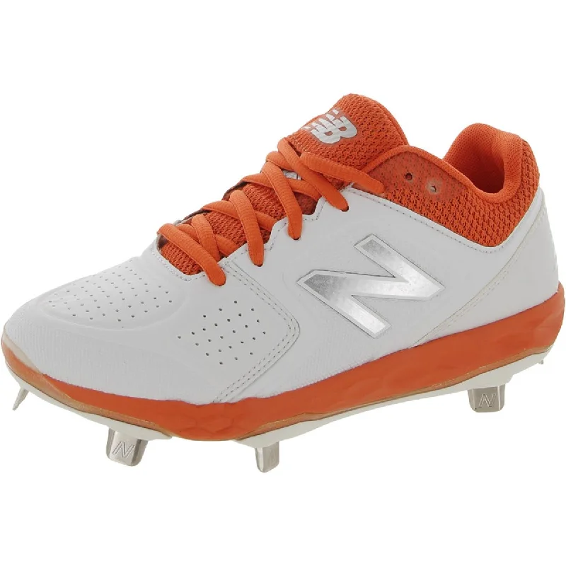 Early Access New Balance Womens Velo 1 Faux Leather Metal Cleats