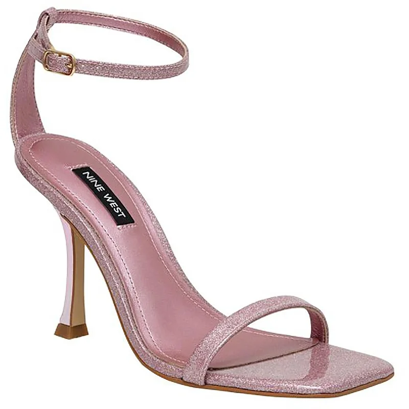 Price Break Nine West Womens Yess3 Buckle Dressy Heels