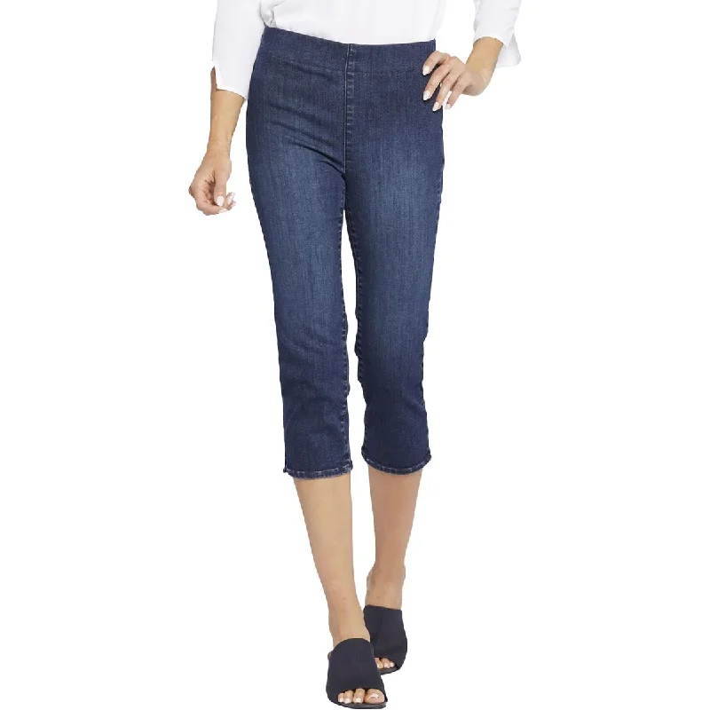 Year-End Sale NYDJ Womens Dakota Mid-Rise Capri Cropped Jeans