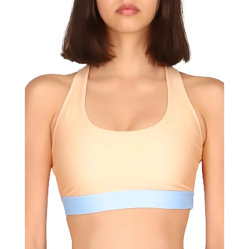 Flash Sale P.E Nation Womens Denizen Racerback Workout Sports Bra