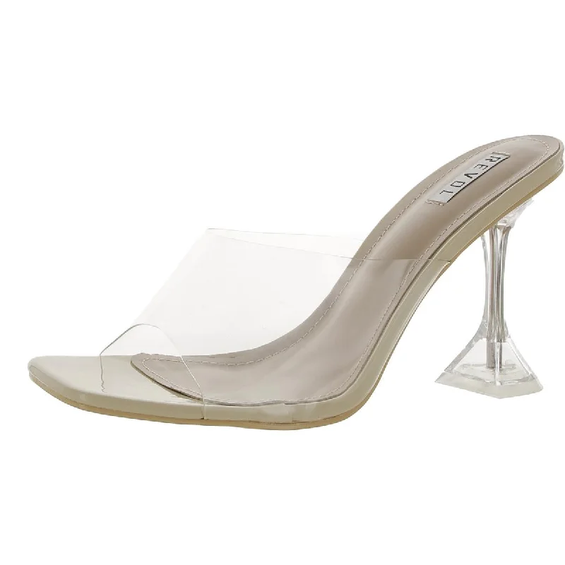 Midnight Sale Revolver Womens Square Toe Slip On Heels