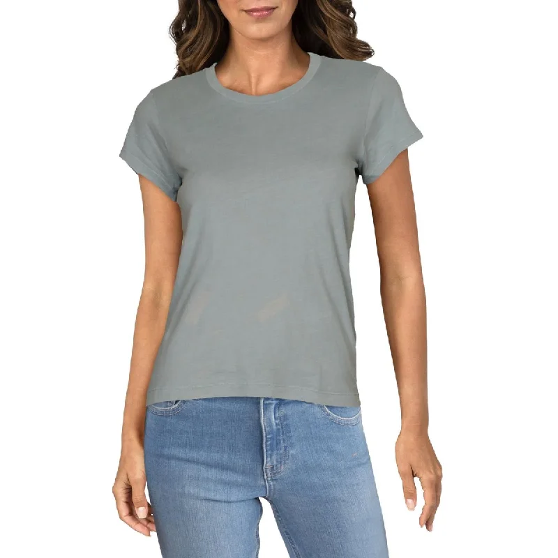 While Supplies Last Rivet & Thread Womens Distressed Garment Dyed T-Shirt