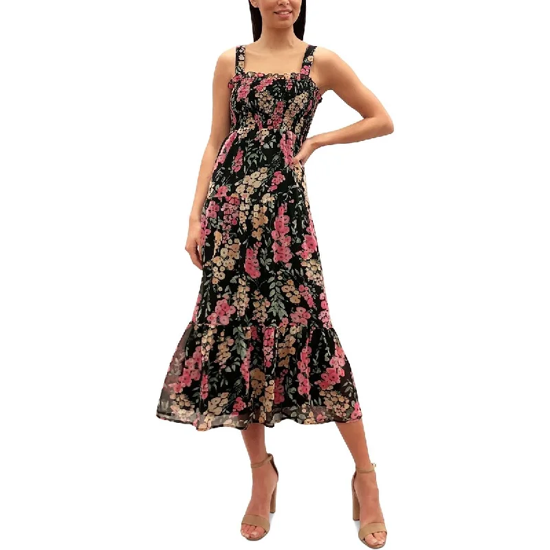 Season Finale Sale Sam Edelman Womens Smocked Long Sundress