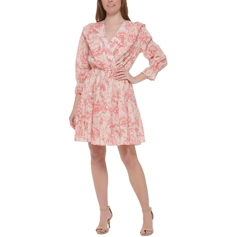 Unmissable Offer Tommy Hilfiger Womens Cotton Short Fit & Flare Dress