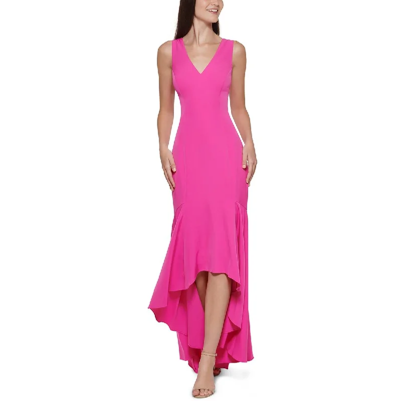 Mega Deal Vince Camuto Womens Crepe Maxi Fit & Flare Dress