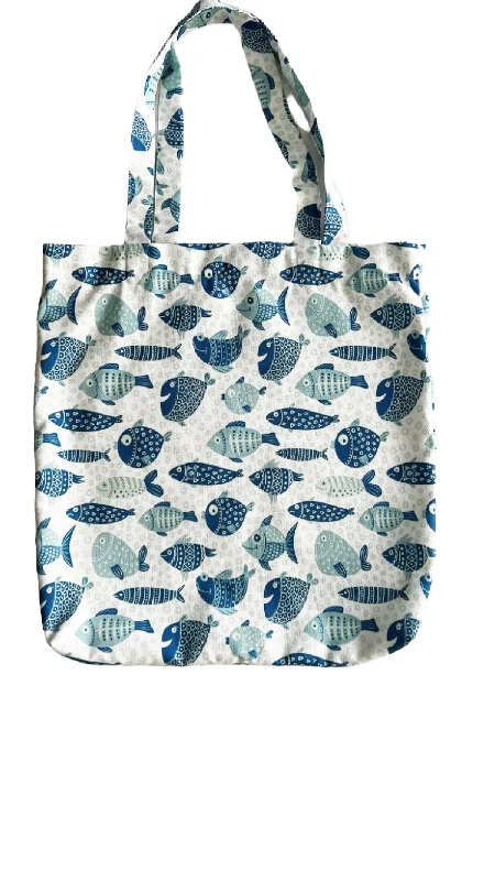 TIME-Limited Offer Women's Tote Bag with Blue and Aqua Fish - Great for the Beach, Lake, Pool TIME-Limited Offer Women's Tote Bag with Blue and Aqua Fish - Great for the Beach, Lake, Pool