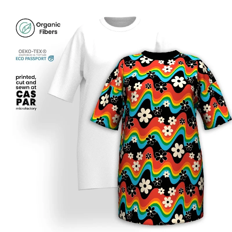 Exclusive Savings FLORA RAVE - T-shirt dress (organic cotton)