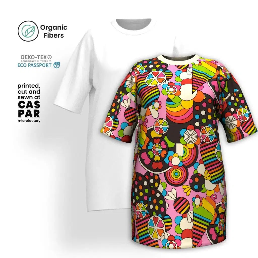 Fantastic Deals SWEET FREAK pink - T-shirt dress (organic cotton)