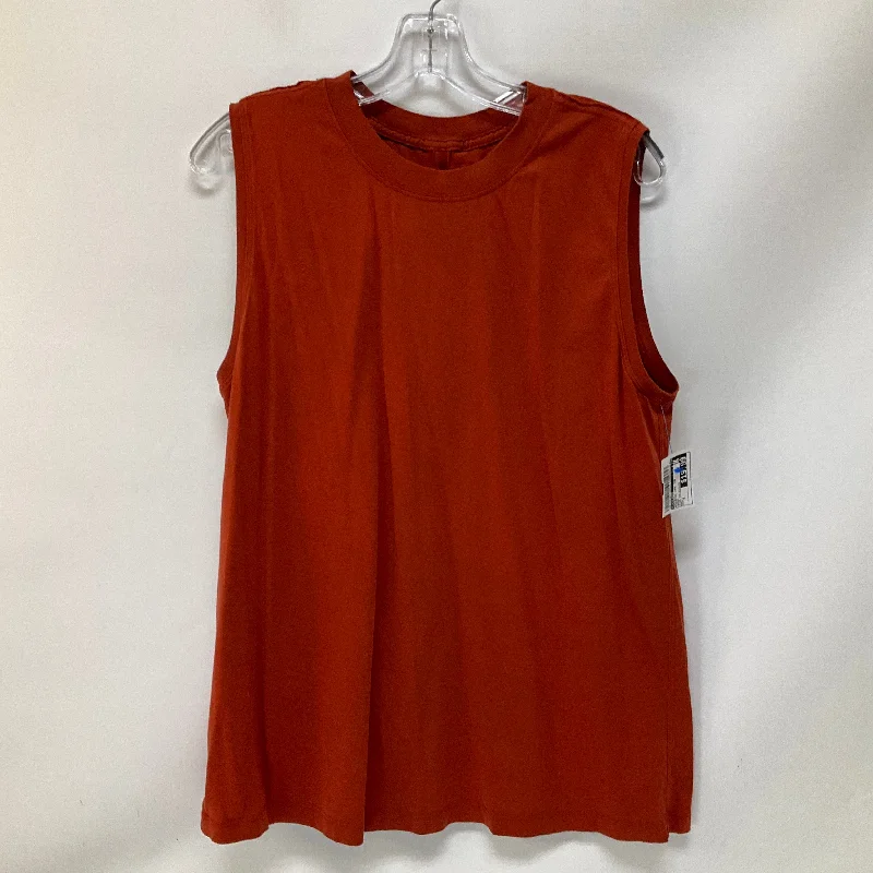 Super Bargain Athletic Tank Top By Lululemon In Brown, Size: 8