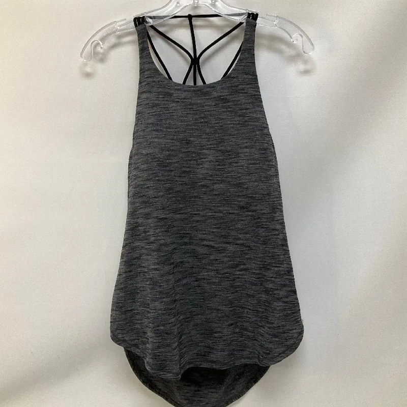 Daily Deals Athletic Tank Top By Lululemon In Grey, Size: 8