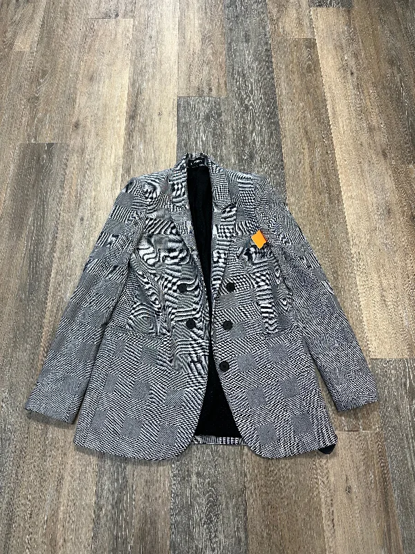 Fantastic Offers Blazer By Express In Plaid Pattern, Size: Xs