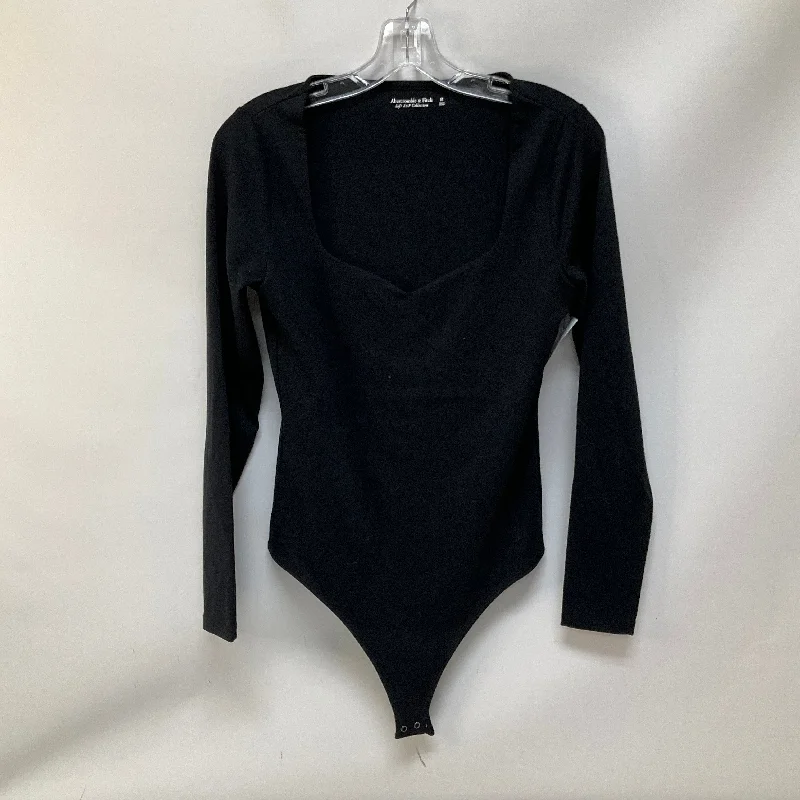 Closeout Bodysuit By Abercrombie And Fitch In Black, Size: M