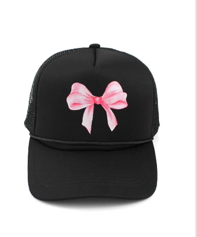 Deal Alert Bow Black Trucker Hat