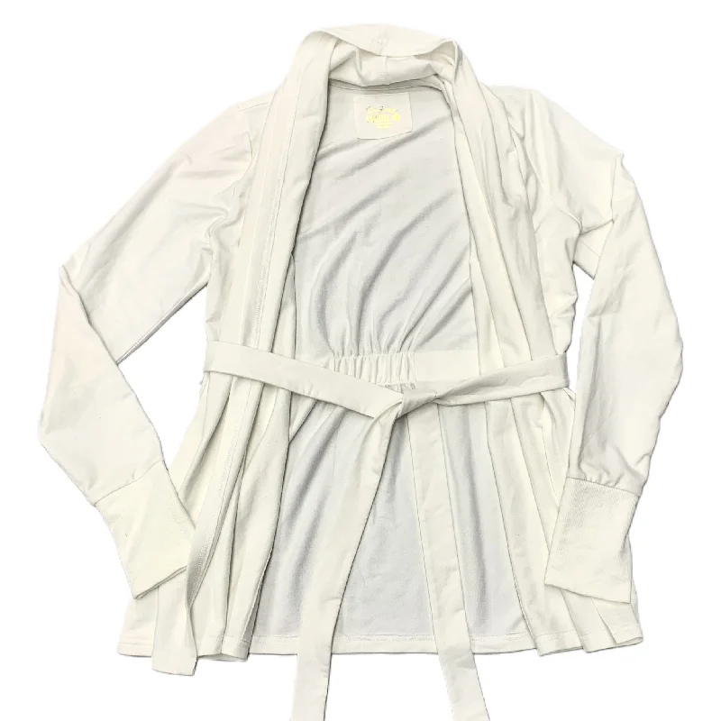 Overstock Sale Cardigan Designer By Lilly Pulitzer In White, Size: S