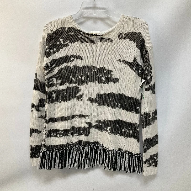 Price Blitz Sweater By Cmc In Black Cream, Size: Xs