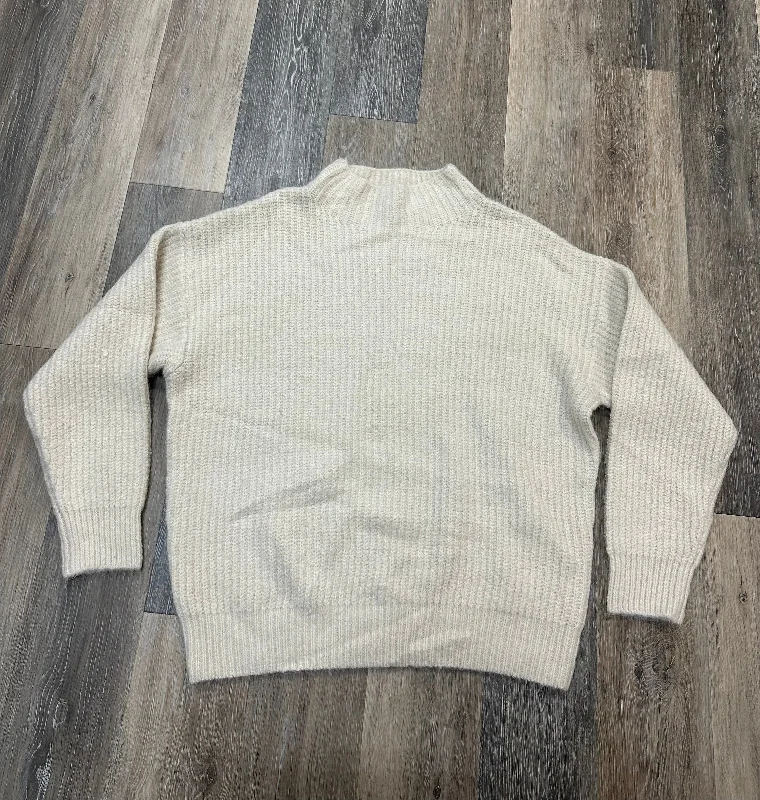 Flash Sale Sweater By Crescent In Cream, Size: L