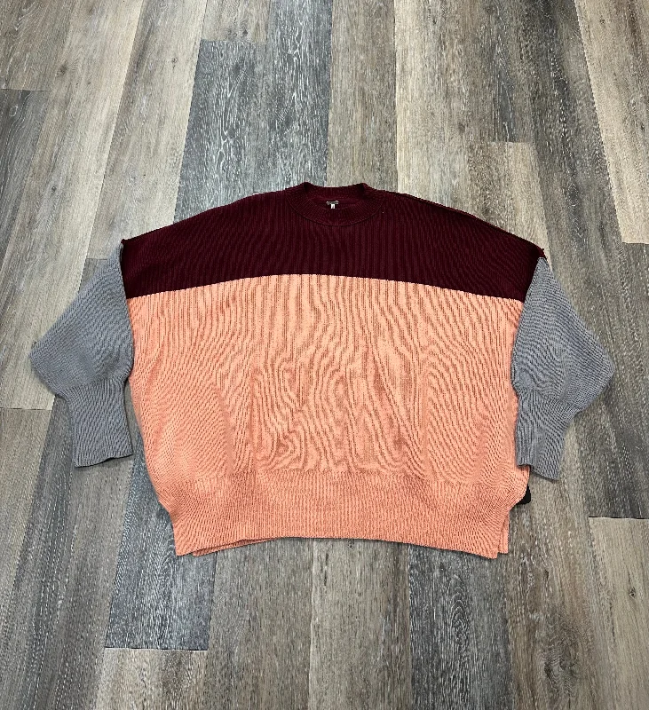 Deal Explosion Sweater By Free People In Multi-colored, Size: Xs