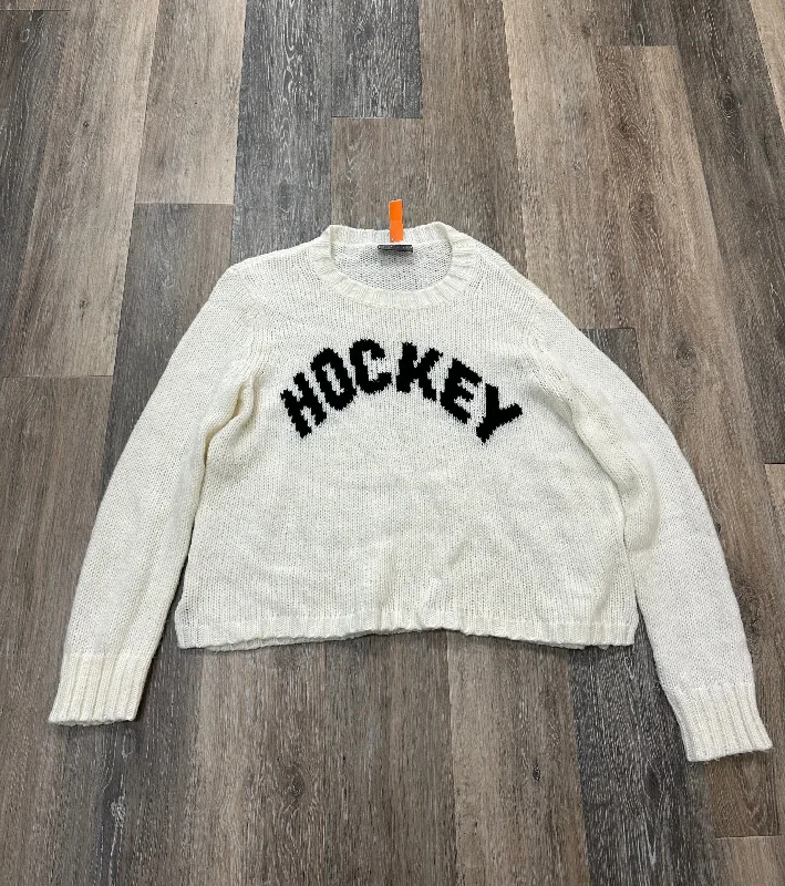 TIME-Limited Offer Sweater By Wooden Ships In White, Size: S