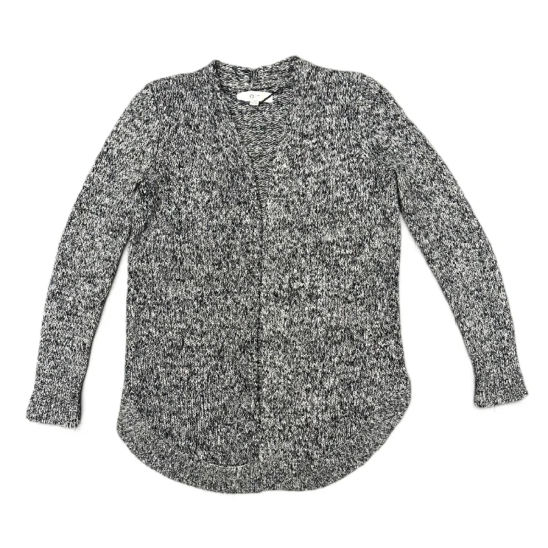 Price Blitz Sweater Cardigan By Loft In Grey, Size: Xs