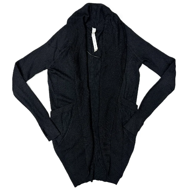 Clearance Items Sweater Cardigan By Lululemon In Black, Size: 4